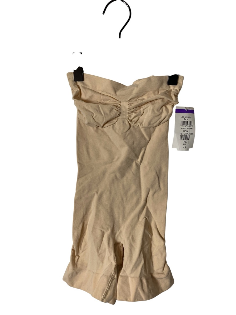 SKIMS Sheer Seamless Strapless Shortie Bodysuit